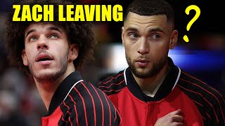 NOT WHAT LONZO SIGNED UP FOR (CHICAGO BULLS) \u0026 MEDIA ASK ZACH ABOUT LAVAR’S LAKERS COMMENTS