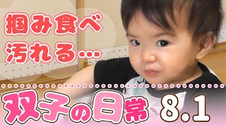 【困惑する親達】双子赤ちゃんの日常８月１日～生後１１ヵ月の双子育児～