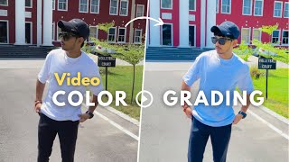 iPhone video editing | video color grading | dev
