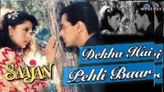 Dekha Hai Pehli Baar  by Salman Khan Madhuri Dixit  #viral