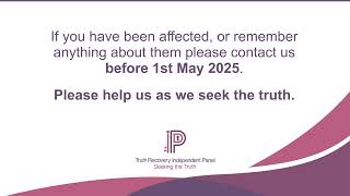 Have Your Voice Heard | Register Before 1 May 2025 | Truth Recovery Independent Panel