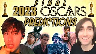 FINAL 2023 Oscar Nomination Predictions!
