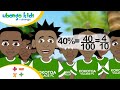 What are Percentages? | At School with Ubongo Kids | African Educational Cartoons