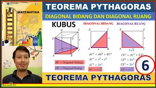 DIAGONAL BIDANG DAN DIAGONAL RUANG - TEOREMA PYTHAGORAS (6) - MATEMATIKA SMP KELAS 8