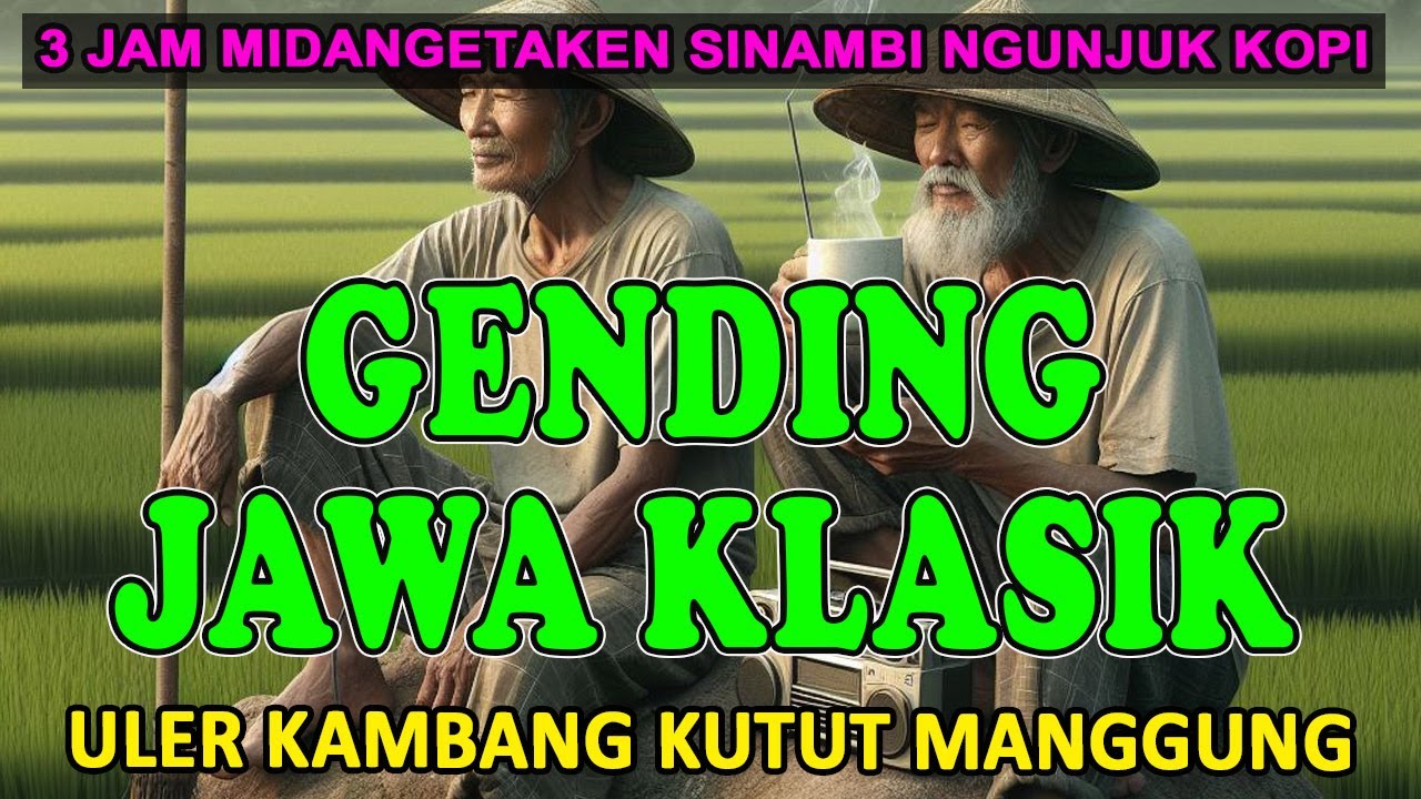 Midangetaken Gending Jawa Klasik Uler Kambang Kutut Manggung Mantun ...