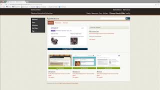 Omeka: Settings and Dashboard