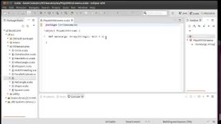 The java io Package using Scala