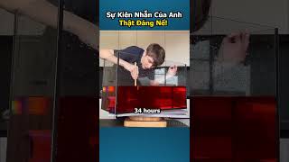 Sự kiên nhẫn của anh chàng này thật đáng nể!!