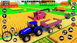 Farmland Tractor Farming Game | Tractor Farming Simulator | Android Gameplay