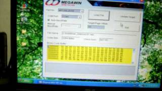 Megawin mcu program writer demo(com port isp)
