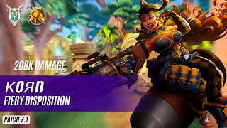 208K DAMAGE ΚoЯn BETTY LA BOMBA PALADINS COMPETITIVE (MASTER) FIERY DISPOSITION