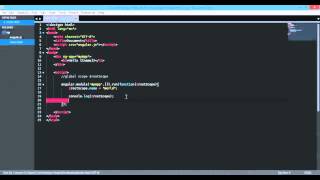 angularjs rootscope is the global scope and module's run method 720p