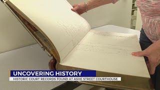 Hidden vault of county records found in Ashe St. Courthouse