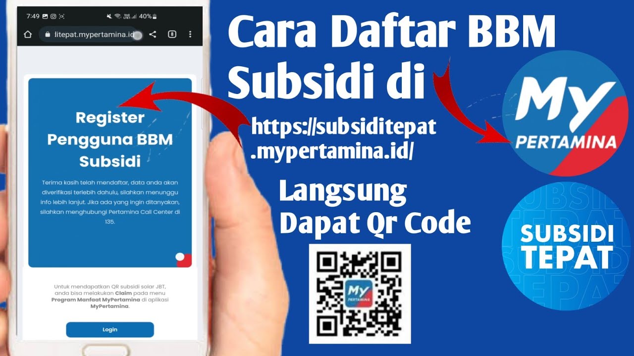 Cara Daftar Subsidi Tepat My Pertamina Untuk Dapat BBM Subsidi ...