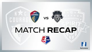 North Carolina Courage vs. Washington Spirit - Game Highlights