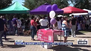Families honor loved ones during Beloit Overdose Awareness Walk