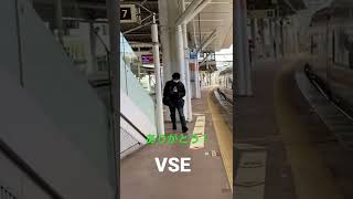 15年間ありがとう！　VSE #定期運行終了#VSE#小田急電鉄#小田原駅#サフィール踊り子