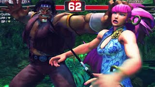 USF4 RageQuitMoar (Poison) vs FortyEighter48 (T.Hawk)