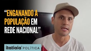 CLEITINHO REBATE PRONUNCIAMENTO DE LULA: 'ENGANANDO A POPULAÇÃO'