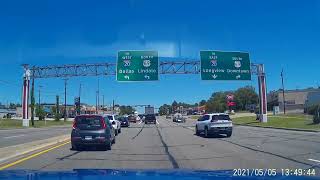 Tyler, TX - Hwy 155 N To Loop 323 + Hwy 69 N - Dashcam Video