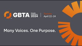 Steve Yates, Accor joins the Broadcast Studio at GBTA Canada Conference 2024