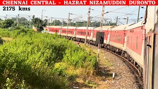 * 19 hour delay, Otherwise Fastest Train Between Chennai & Delhi * Duronto Express Full Journey