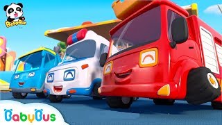 Super Car Racing Team | Baby Panda's Dream | Car Story for Kid | Fire Truck, Mon