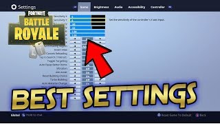 Best Settings For Fortnite Battle Royale Sensitivity Button - best settings for fortnite battle royale sensitivity button layout and more