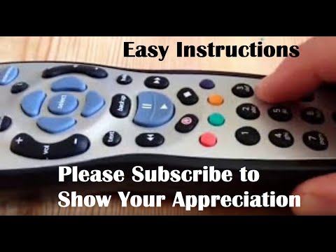 Instructions & Demo on How To Program Set Up The Sky Remote Control To Your Television Samsung Etc Instructions & Demo on How To Program Set Up The Sky Remote Control To Your Television Samsung Etc