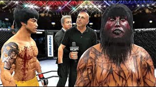 Bruce Lee vs. Gnome Dungeon - Who Wins in This Epic EA Sports UFC 4 Showdown?