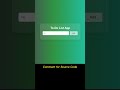 How to Create To-Do List || #html #css #javascript #coding #astechmaster