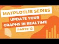 How to update Plots in Matplotlib