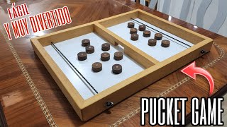 Tablero Pucket Game, muy fácil de hacer !