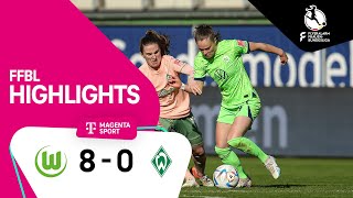 VfL Wolfsburg - SV Werder Bremen | Highlights FLYERALARM Frauen-Bundesliga 22/23