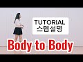 Body to Body Line Dance TUTORIAL Step Explanation Beginner Line Dance
