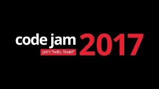 Code Jam 2017 World Finals Live Stream