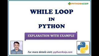 While Loop in Python | While Loop in Python in Hindi