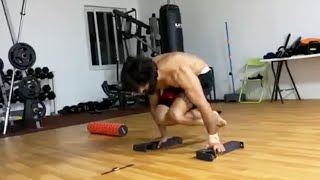 Actor Sudheer Babu Home Workout Video | MS Entertainments