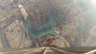 Amazing view from the Burj Khalifa - At the top SKY