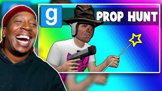 Reaction To Gmod Prop Hunt Funny Moments - Harry Potter Flight Class!