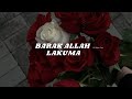 Barak Allah Lakuma (Slowed +Reverb) By Maher Zain Vocals Only!
