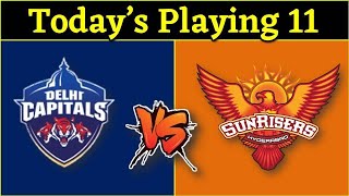 IPL 2020 : Sunrisers Hyderabad vs Delhi Capitals Playing 11 | UAE | Zayed Cricket Stadium