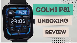 COLMI P81 - Smartwatch LANÇAMENTO Muito Barato e Completo Em FONÇÕES - Unboxing e Review!