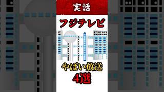 フジテレビのやばい放送4選