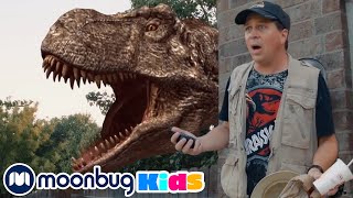 GIANT Dinosaur Adventure @TRexRanch | Moonbug Kids - Explore With Me!