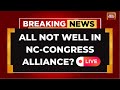 Jammu-Kashmir LIVE: Trouble For INDIA Bloc? All Not Well In Congress-National Conference Alliance