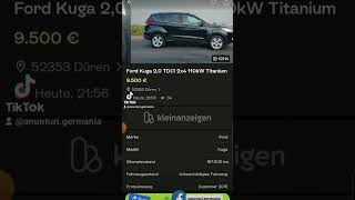 Ford Kuga 2015 Masini Sh Germania/ Auto Rulate Germania #youtubeshorts #viral #deutschland