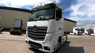 2020 MERCEDES-BENZ ACTROS 5 LFHS 1845 LS. Start Up, Engine, and In Depth Tour.