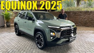 Chevrolet Equinox 2025 - Nova geração em duas versões