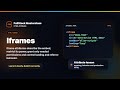 HTML Iframe Attributes | FullStack Masterclass HTML Course
